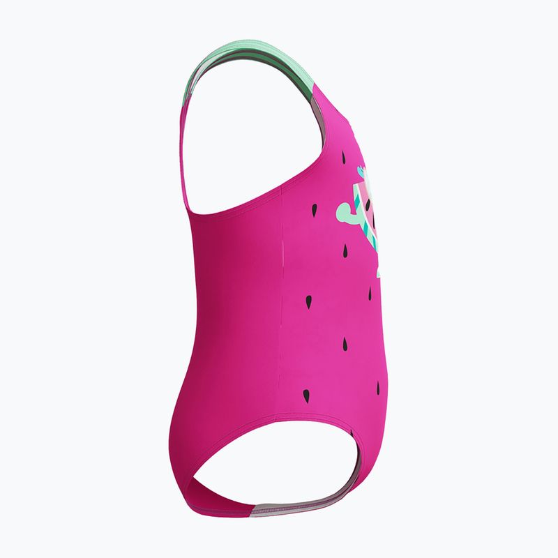 Costume intero per bambini Speedo Digital Printed neon bubblegum 4