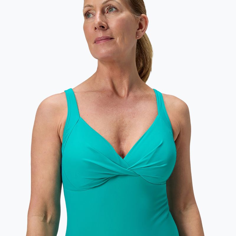 Costume da bagno intero donna Speedo Shaping Cross Knot turquoise gem 5