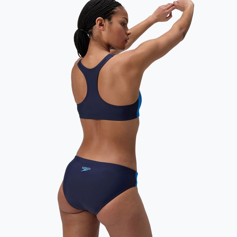 Costume da bagno da donna a due pezzi Speedo Colourblock Splice 2.0 lagoon blue/celeste 4