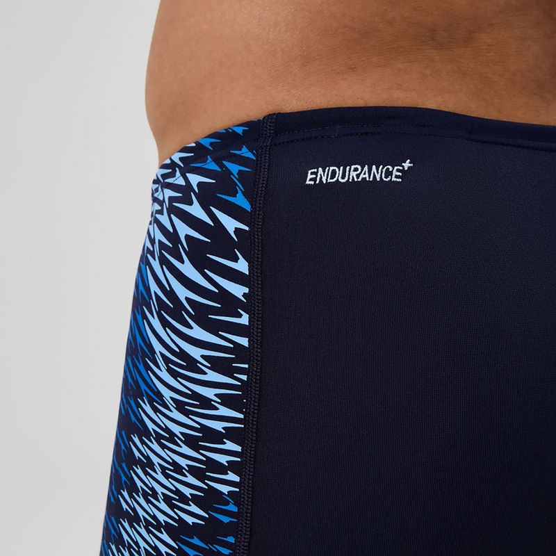 Maglia da nuoto Speedo Endurance+ Tech Panel Uomo, blu navy/zucchero 6