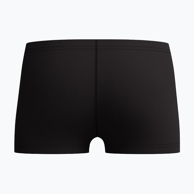 Speedo Medley Logo Aquashort boxer nuoto bambino antracite/neon coral 2