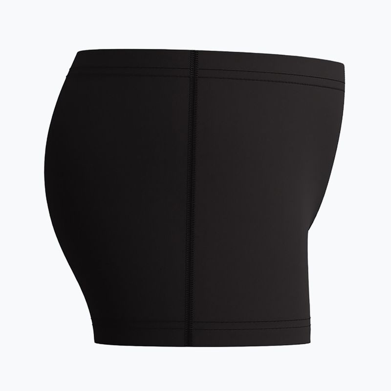 Speedo Medley Logo Aquashort boxer nuoto bambino antracite/neon coral 4