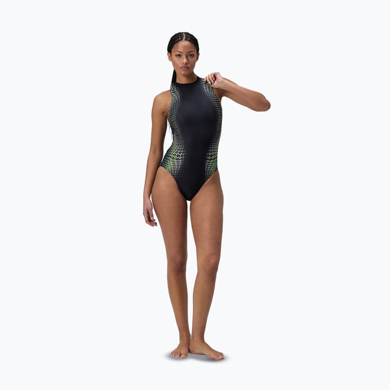 Speedo costume intero donna Printed Hydrasuit gemma turchese 2