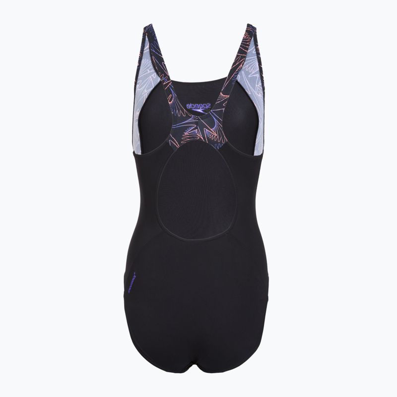 Costume da bagno intero da donna Speedo HyperBoom Splice Muscleback bright peach 2