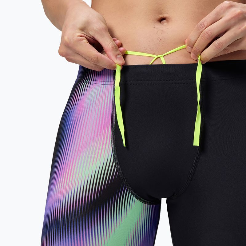 Speedo ML One-Leg Stampato vetro sfuocato/nero uomini nuotatori 5