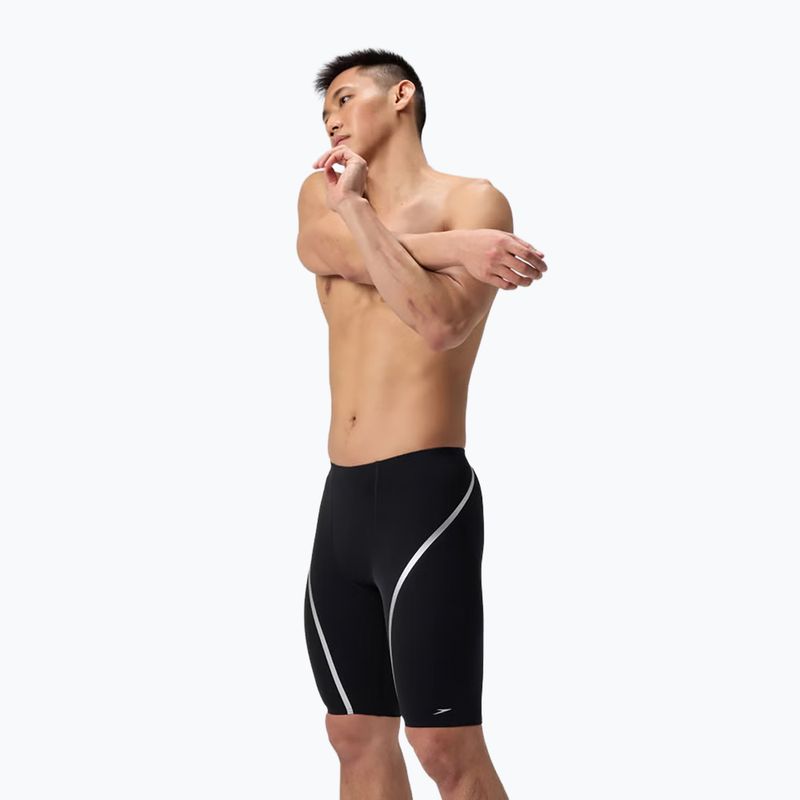 Jammers da nuoto uomo Speedo Movement Jammer black/silver 4