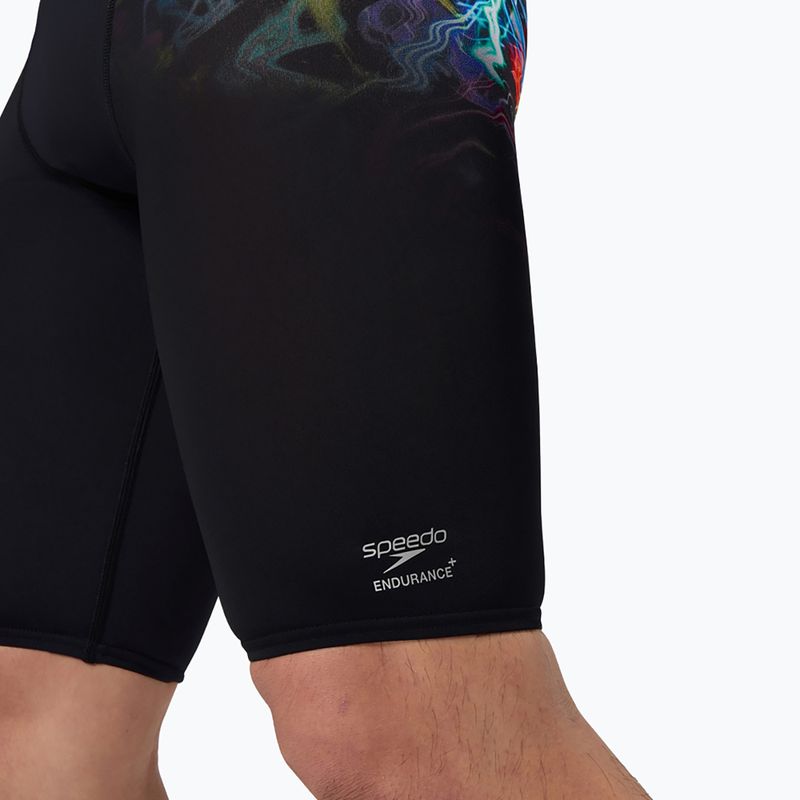 Speedo nuoto jammers uomo Collocazione Stampato statico volta/nero 6