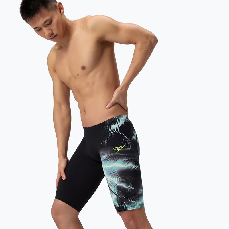 Speedo Fastskin LZR Ignite Jammer elettrostatico/nero uomo nuoto jammers 4