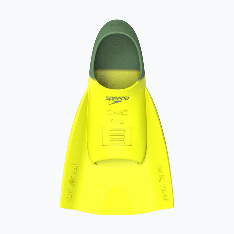 Pinne da nuoto Speedo DMC Original iper gialle/oliva 2