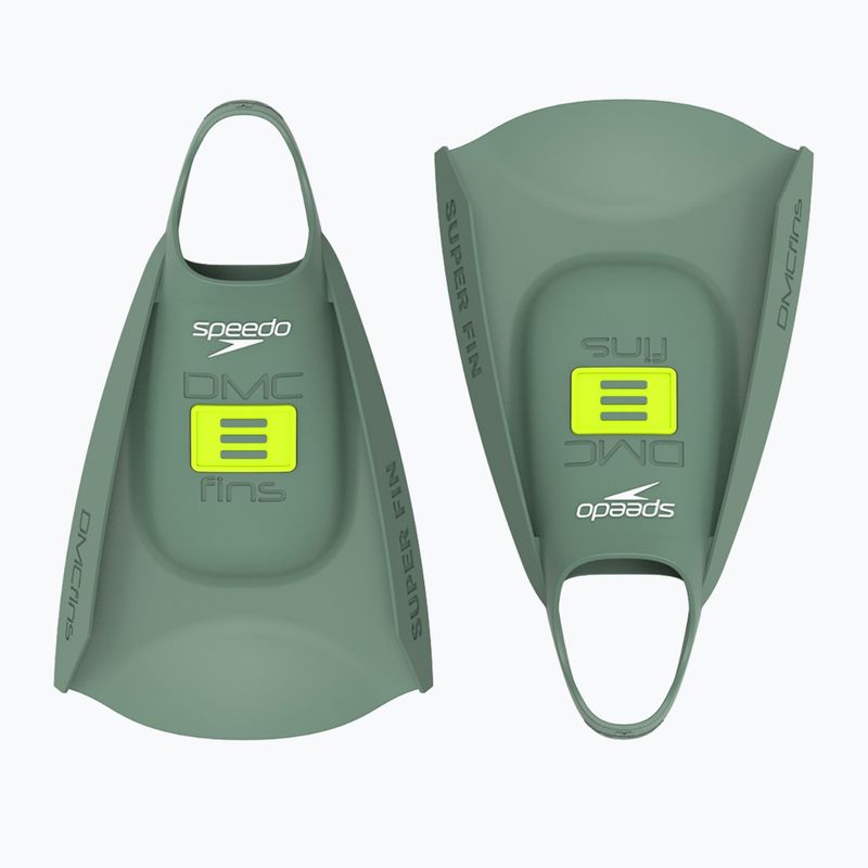 Pinne da nuoto Speedo DMC Original soft olive/hyper yellow