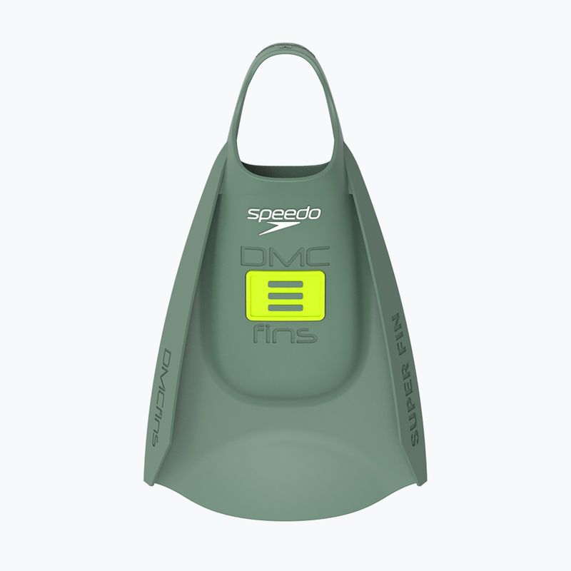 Pinne da nuoto Speedo DMC Original soft olive/hyper yellow 2