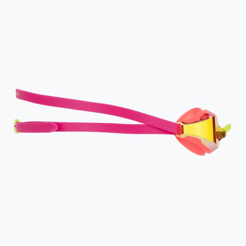 Occhialini da nuoto Speedo Fastskin Speedsocket 2 Mirror neon melon/vermilion/gold mirror 3