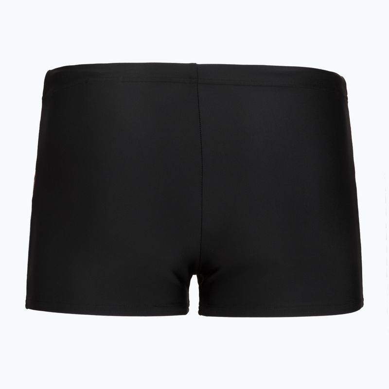 Boxer da bagno uomo Speedo Dive Aquashort Anthracite/Hrr 2