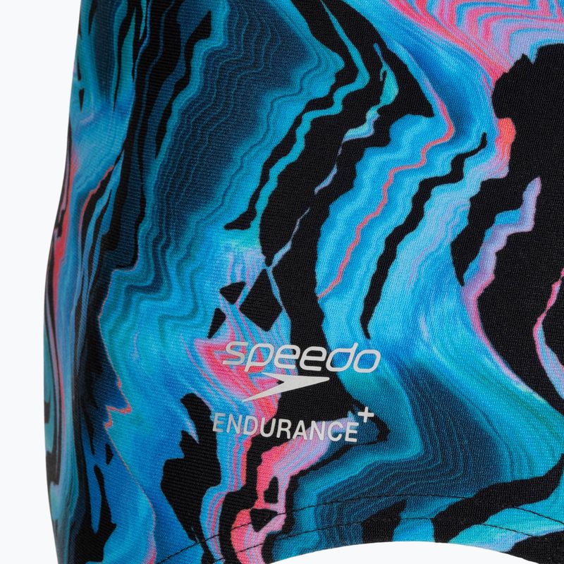 Costume da nuoto intero donna Speedo Printed Web Back canyon ombre/black 3