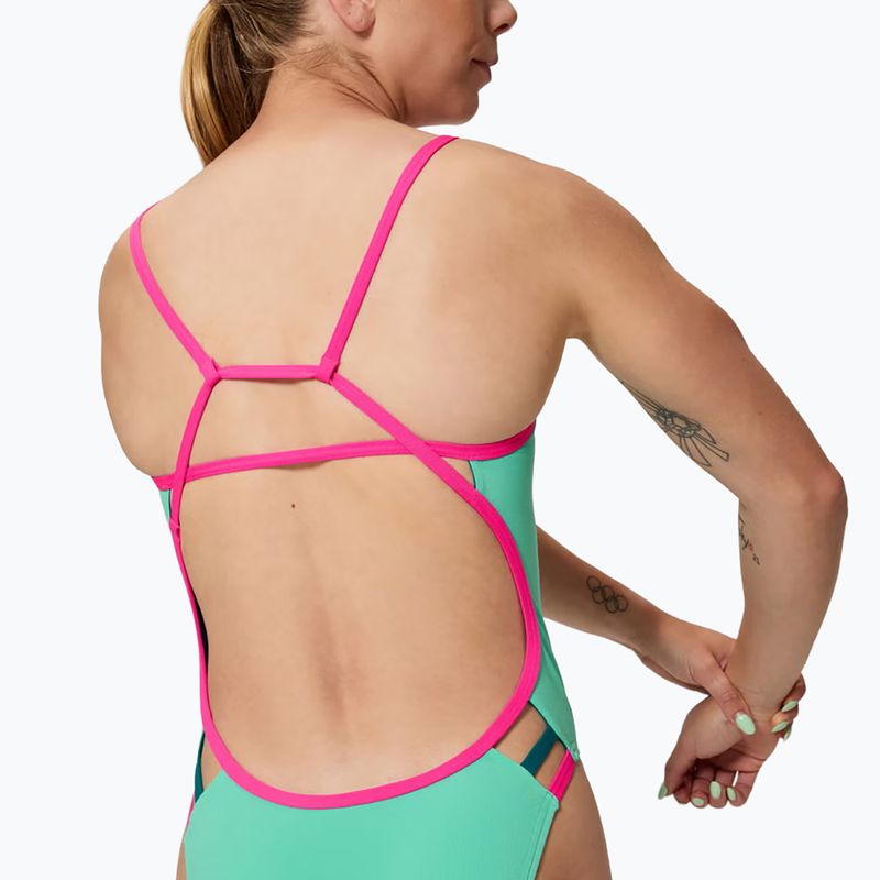Costume da nuoto intero da donna Speedo Solid Tri Aqua Breeze 4