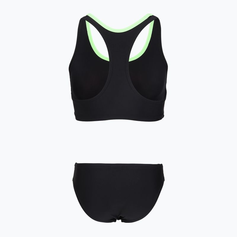 Costume da bagno due pezzi da donna Speedo Placement Raceback 2pc anthracite/clover 2