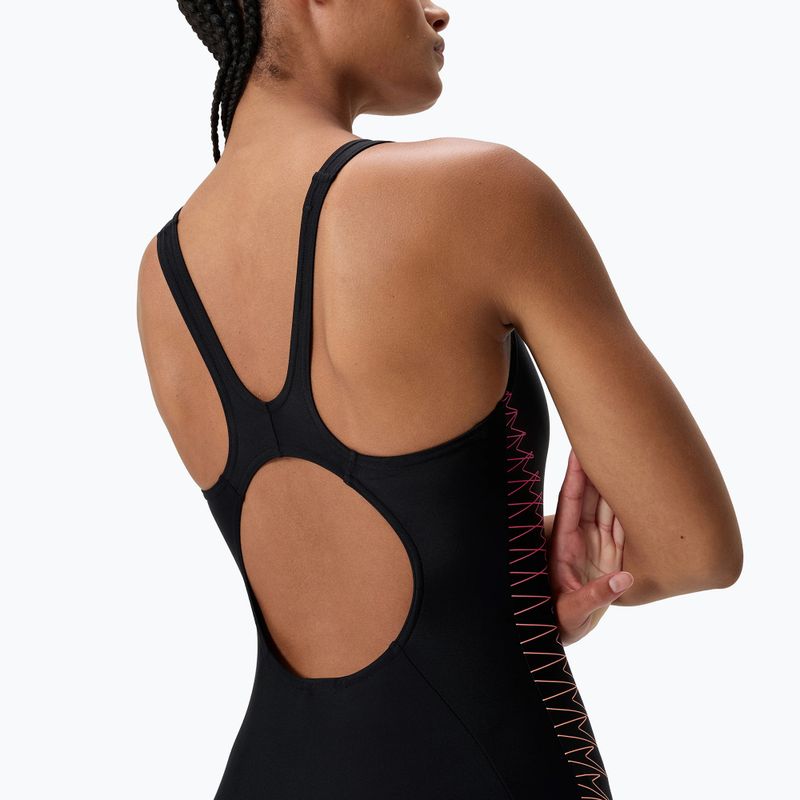 Costume da bagno intero donna Speedo Placement Muscleback anthracite/clover 5