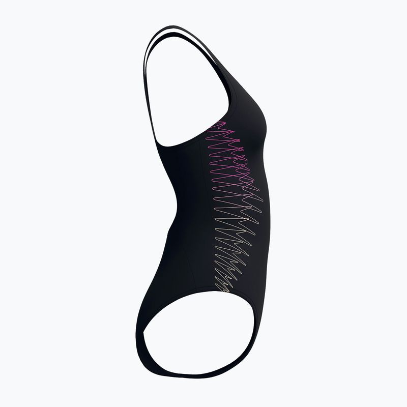 Costume da bagno intero donna Speedo Placement Muscleback anthracite/clover 9