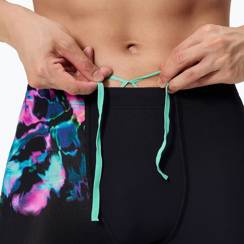 Jammer da nuoto uomo Speedo Placement Aquashort glitchy garden/black 4
