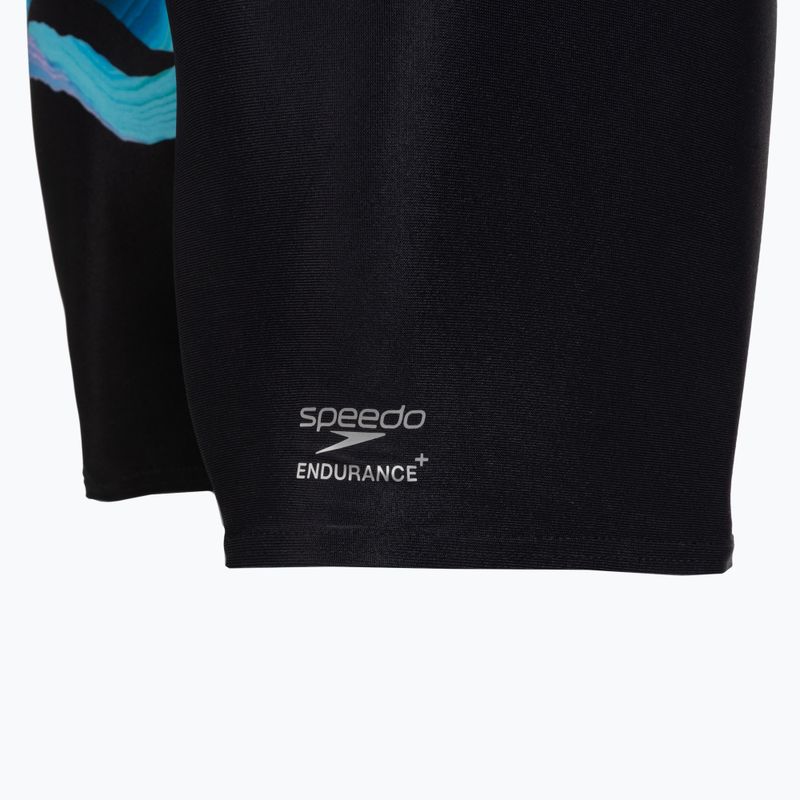 Jammer da uomo Speedo Placement Aquashort canyon ombre/black 4