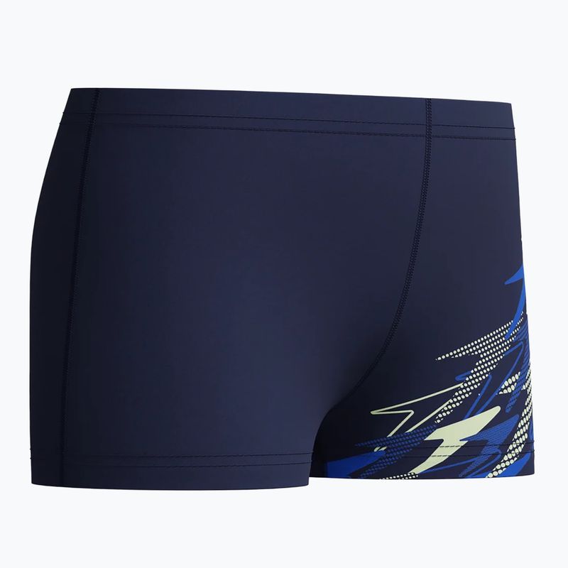 Costume da bagno boxer da bambino Speedo Medley Logo Aquashort peacoat/deep sapphire 3