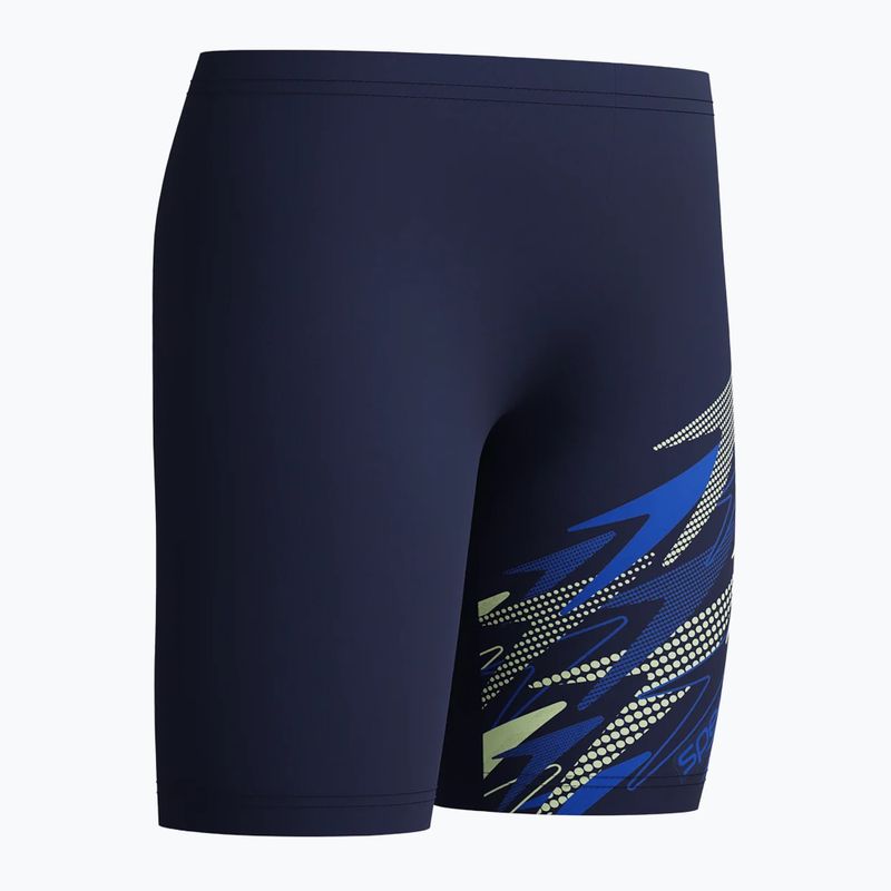 Costume da nuoto jammer da bambino Speedo Medley Logo Jammer peacoat/deep sapphire 3