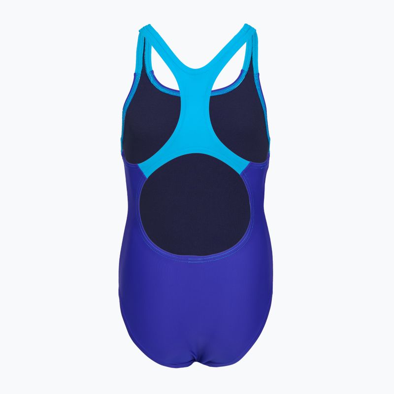 Costume da bagno intero bambino Speedo Medley Logo Medalist sapphire/mayan blue 2