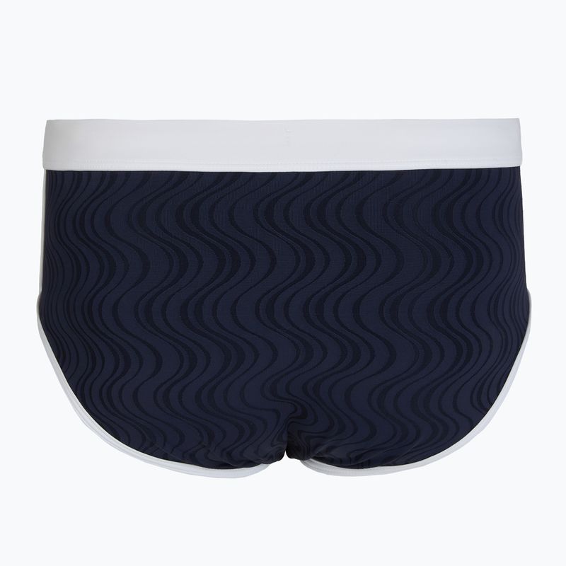 Slip da bagno uomo Speedo Texture Brief 3.5" peacoat 2