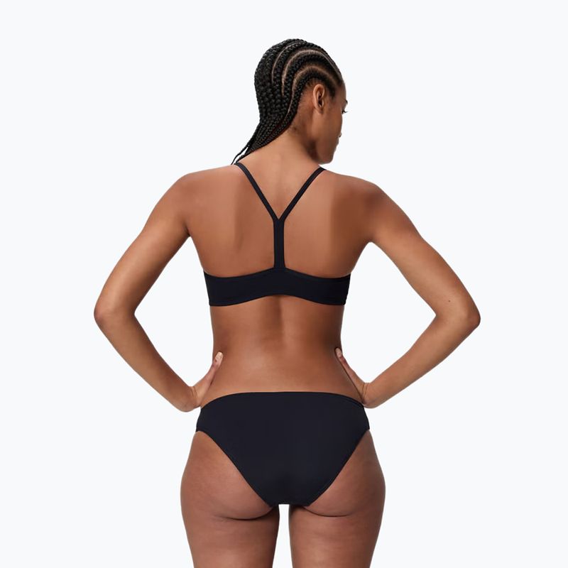 Bikini donna Speedo Endurance+ Logo Thin Strap anthracite 2