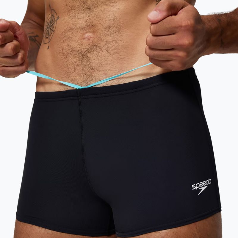 Boxer da bagno uomo Speedo Endurance+ Logo Aquashort anthracite 4