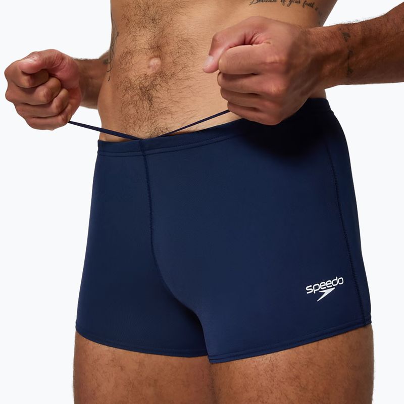 Boxer da nuoto uomo Speedo Endurance+ Logo Aquashort peacoat 4