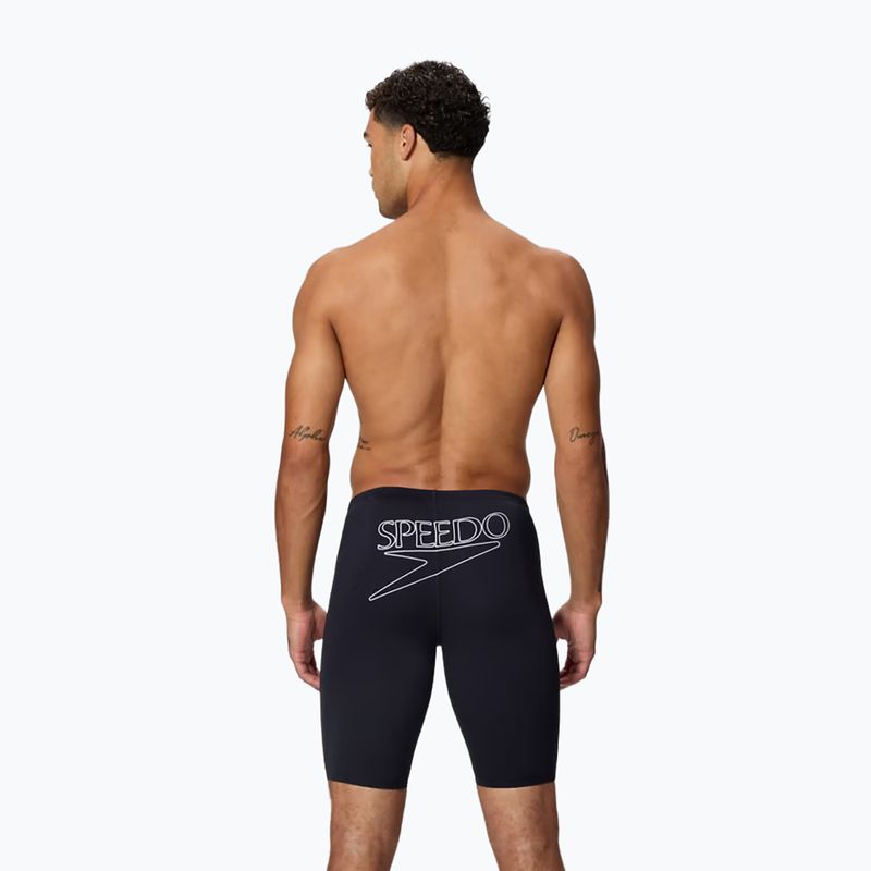 Jammer da nuoto uomo Speedo Endurance+ Logo Jammer anthracite 2