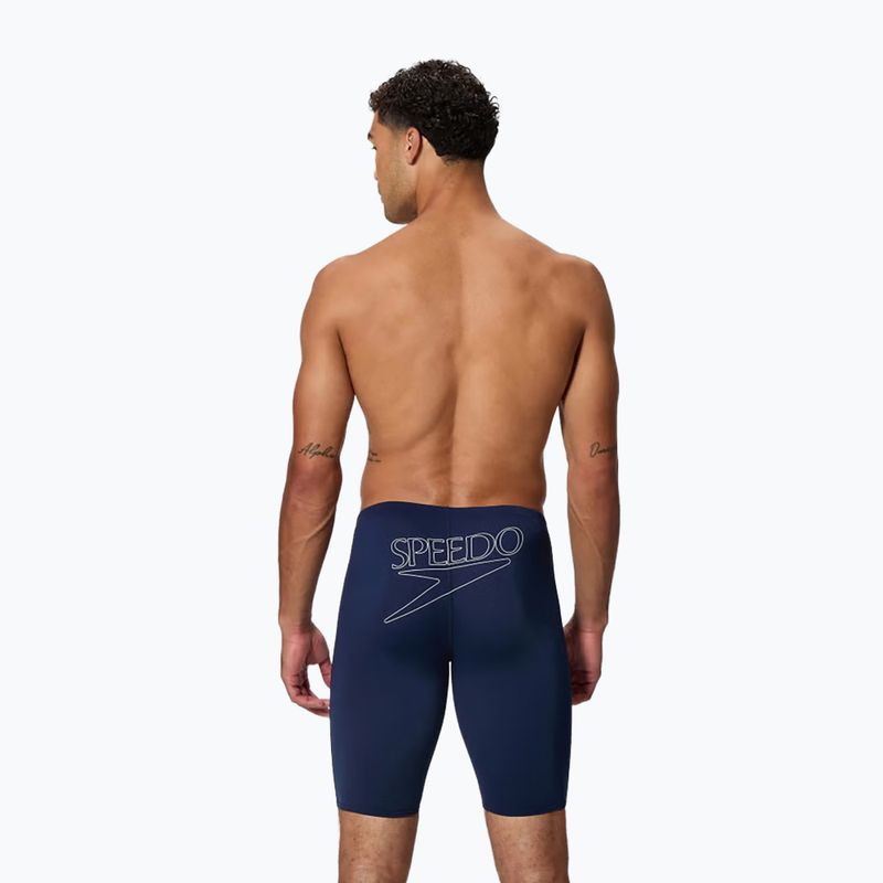 Jammer da nuoto uomo Speedo Endurance+ Logo Jammer peacoat 2