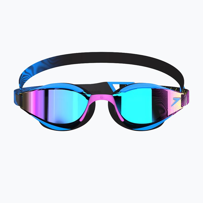 Occhialini da nuoto Speedo Fastskin Hyper Elite Mirror Mayan Blue/Smoke/Tropical Horizon 2