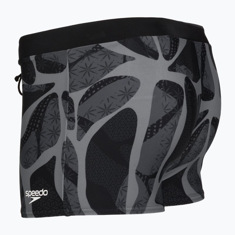 Boxer da nuoto Speedo Valmilton Aquashort anthracite/lead grey 3