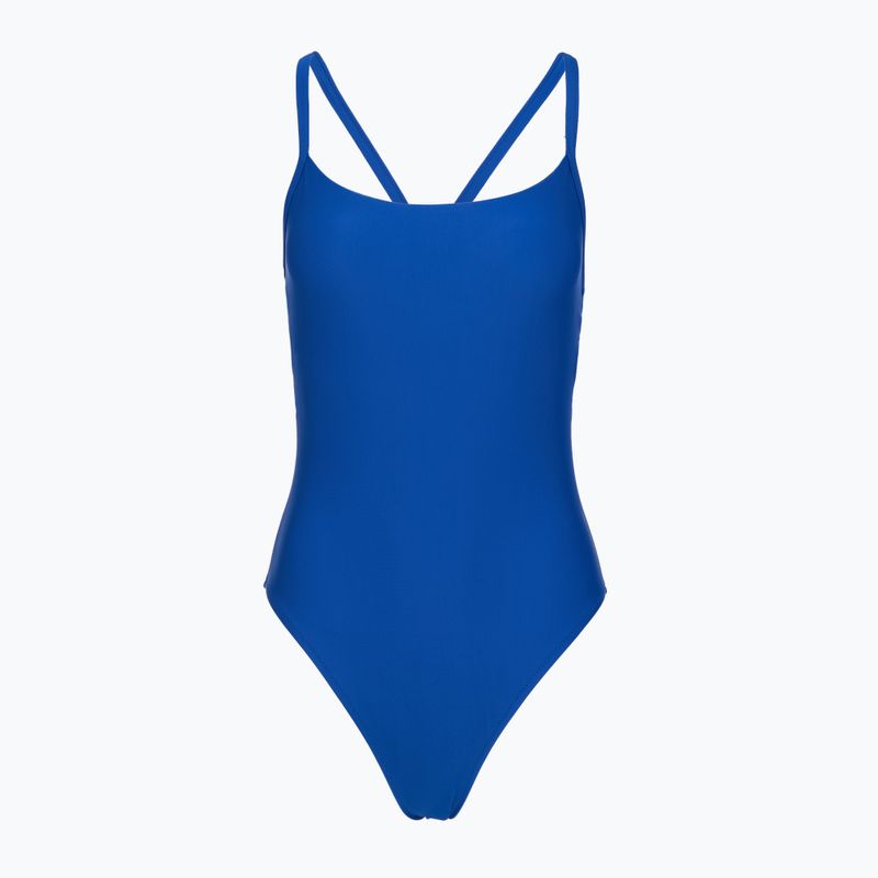 Costume intero donna Speedo Solid Racerback zaffre blue/anthracite