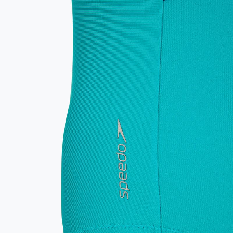 Costume intero donna Speedo Solid Racerback peacock teal/peacoat 3