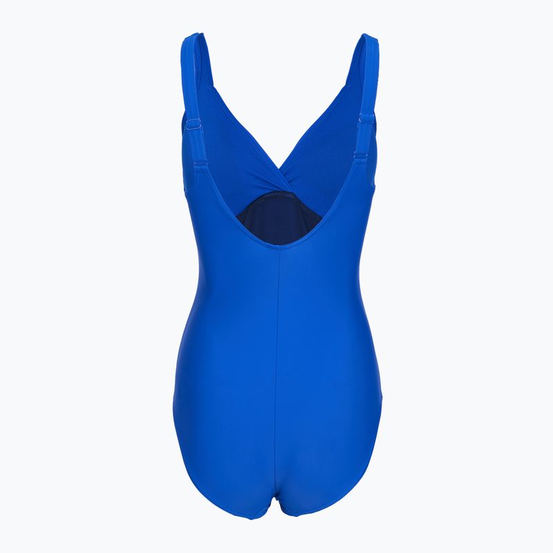 Costume da bagno intero donna Speedo Shaping Cross Knot deep sapphire 2