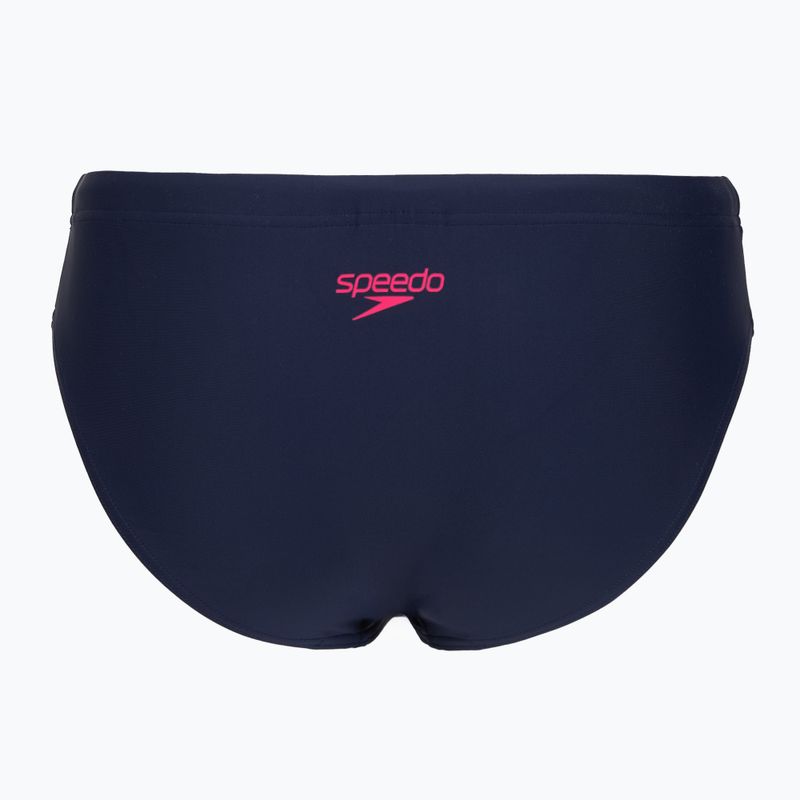 Costume da bagno intero donna Speedo Colourblock Splice 2.0 peacoat/pink 7