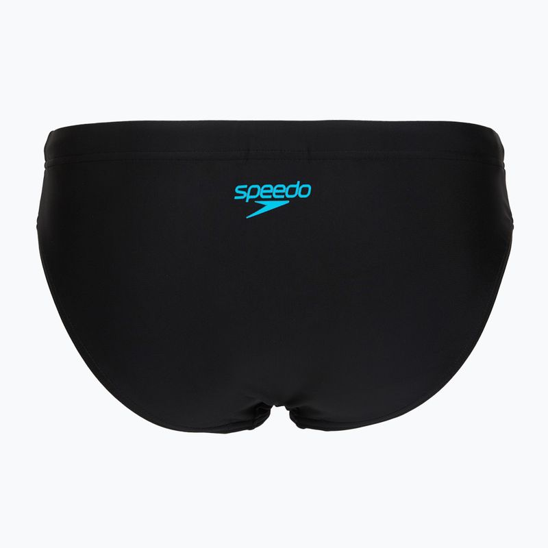Costume da bagno intero donna Speedo Colourblock Splice 2.0 anthracite/mayanblue 7