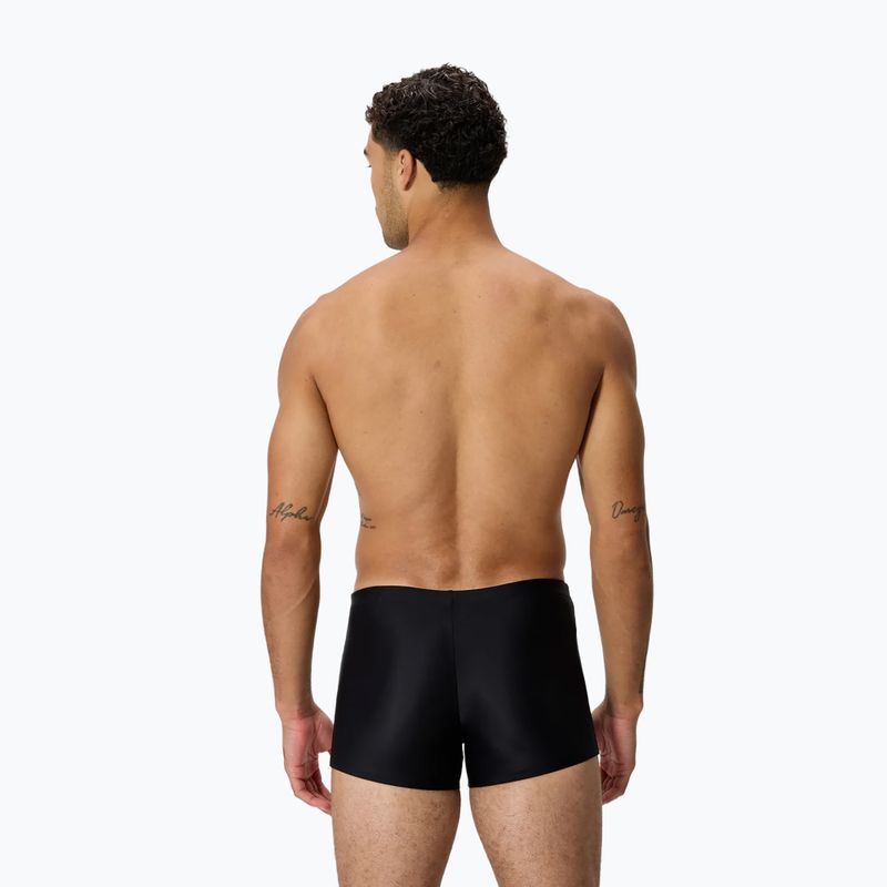 Boxer da bagno uomo Speedo Medley Logo Aquashort anthracite/hrr 3