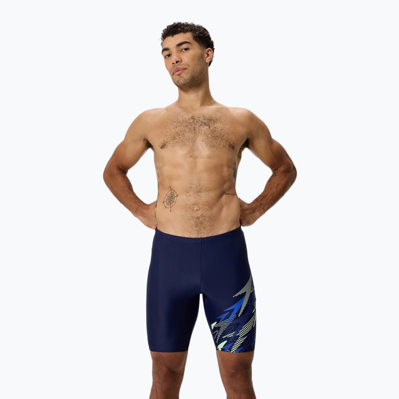 Costume da gara uomo Speedo Medley Logo Jammer peacoat/deep sapphire 5