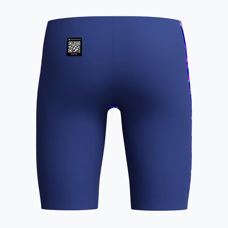 Jammer da nuoto per bambini Speedo Fastskin Endurance+ Max High Waisted Jammer cave current/jelly 2