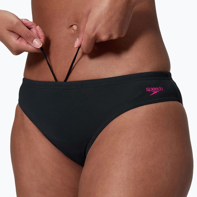 Costume da bagno donna a due pezzi Speedo Hyperboom Butterfly Back anthracite/margarita pink 5