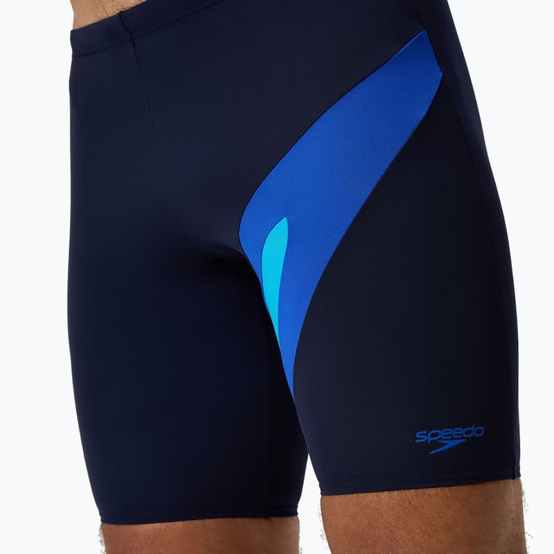 Jammer da nuoto uomo Speedo Hyperboom peacoat/deep sapphire 4