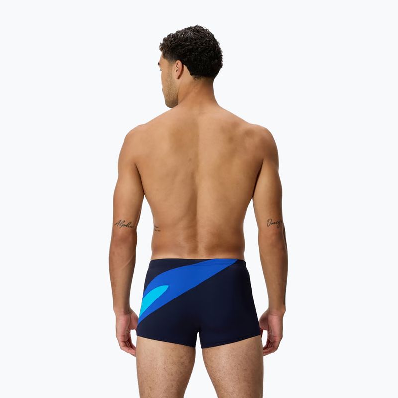 Boxer da bagno uomo Speedo Hyperboom Aquashort peacoat/deep sapphire 2