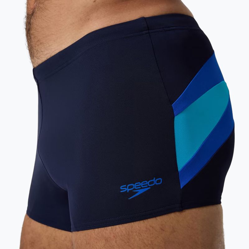 Boxer da bagno uomo Speedo Hyperboom Aquashort peacoat/deep sapphire 5