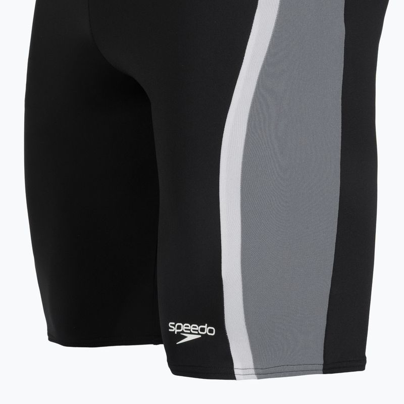 Jammer da uomo per nuoto Speedo Solid Splice Jammer Anthracite/Lead Grey 4