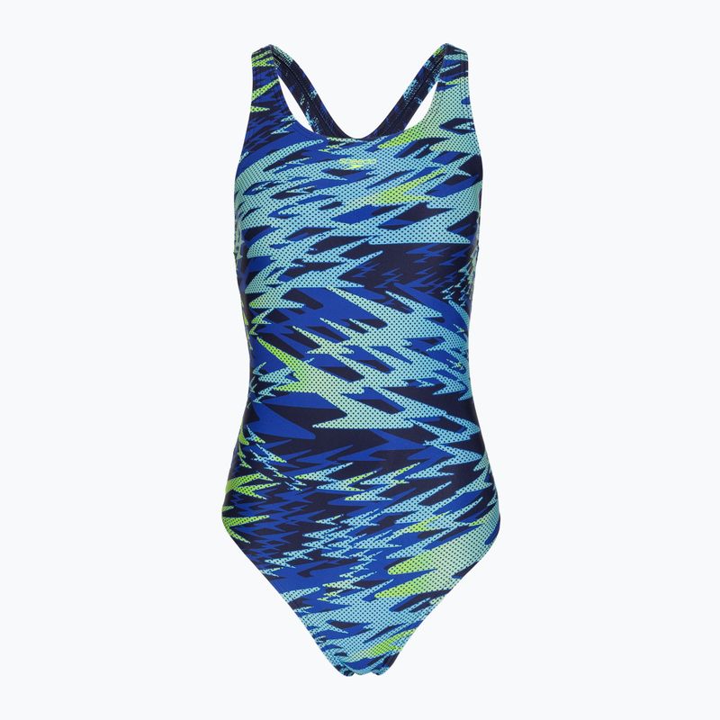Costume da bagno intero donna Speedo Hyperboom Print Medalist peacoat 6