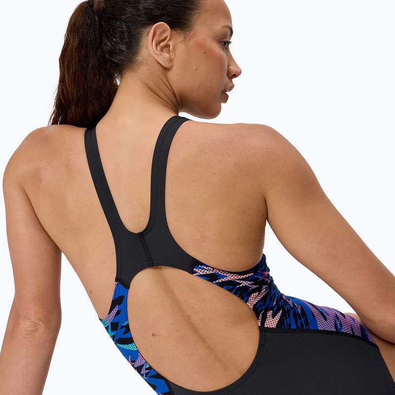 Costume intero da donna Speedo Hyperboom Splice Muscleback anthracite/margarita pink 5